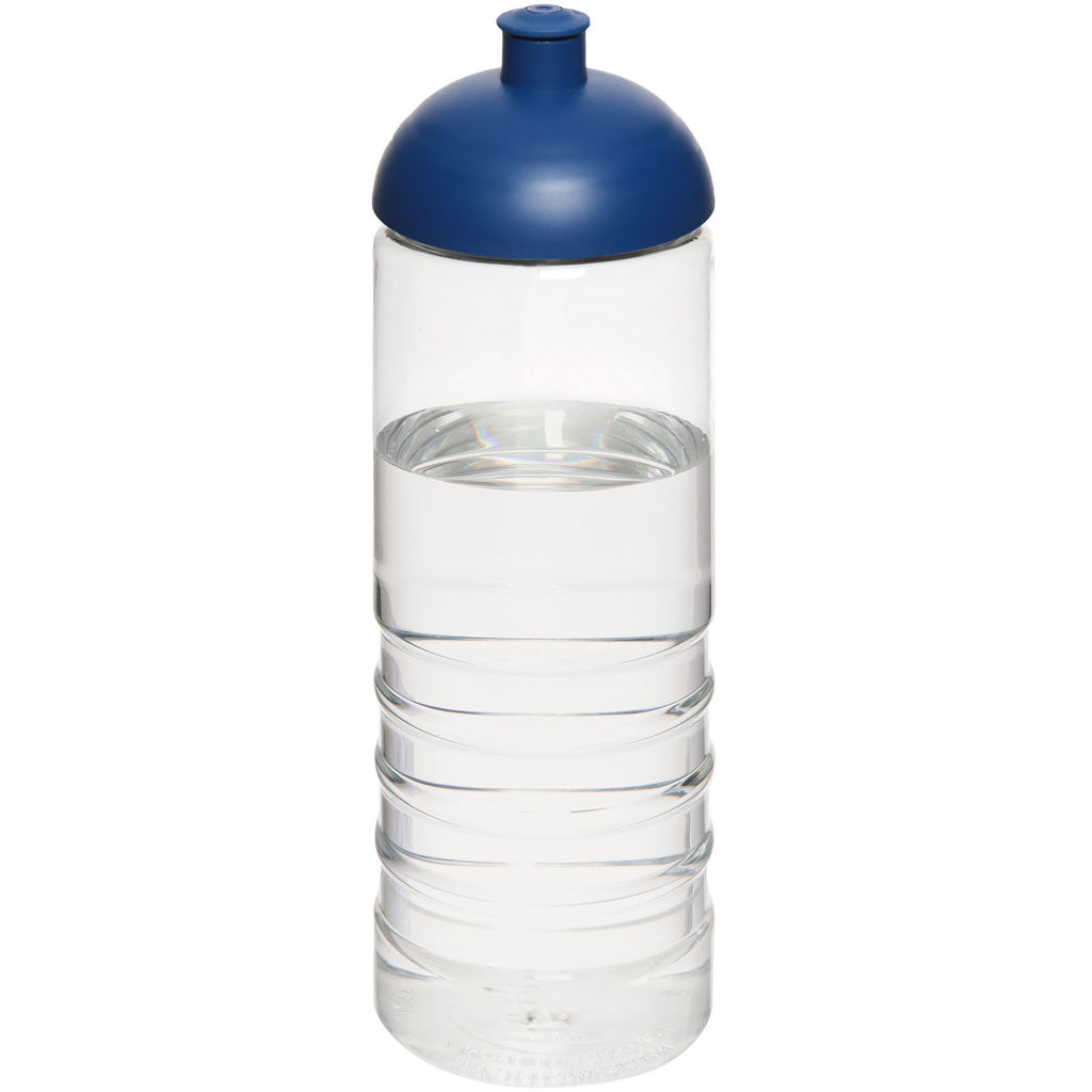 Бутылка спортивная H2O Treble , цвет прозрачный, cиний
