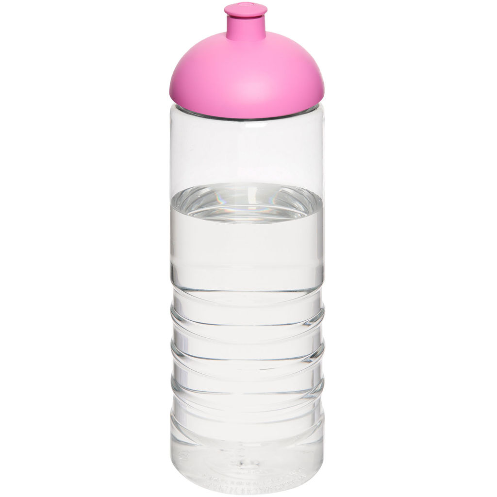 Бутылка спортивная H2O Treble , цвет прозрачный, розовый