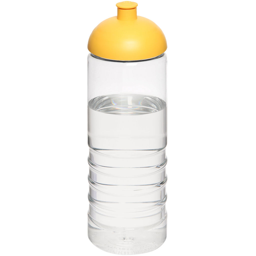 Бутылка спортивная H2O Treble , цвет прозрачный, желтый