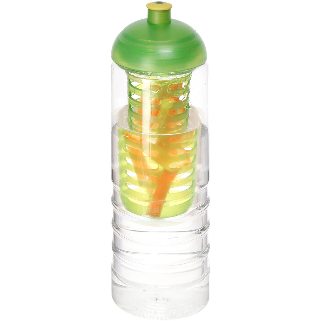 Бутылка H2O Treble , цвет прозрачный, лайм