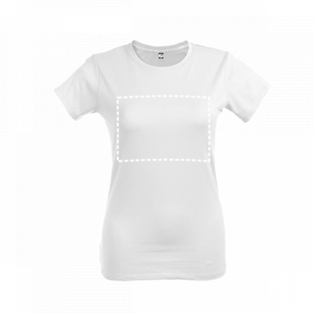 ANKARA WOMEN. Женская футболка, цвет белый  размер XL - 30113-106-XL- Фото №3