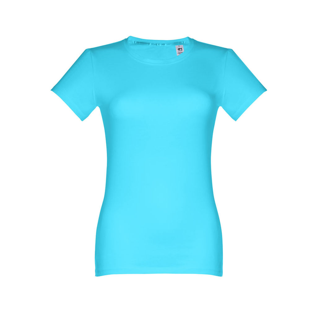 ANKARA WOMEN. Женская футболка, цвет водный-голубой  размер XL - 30114-144-XL- Фото №2