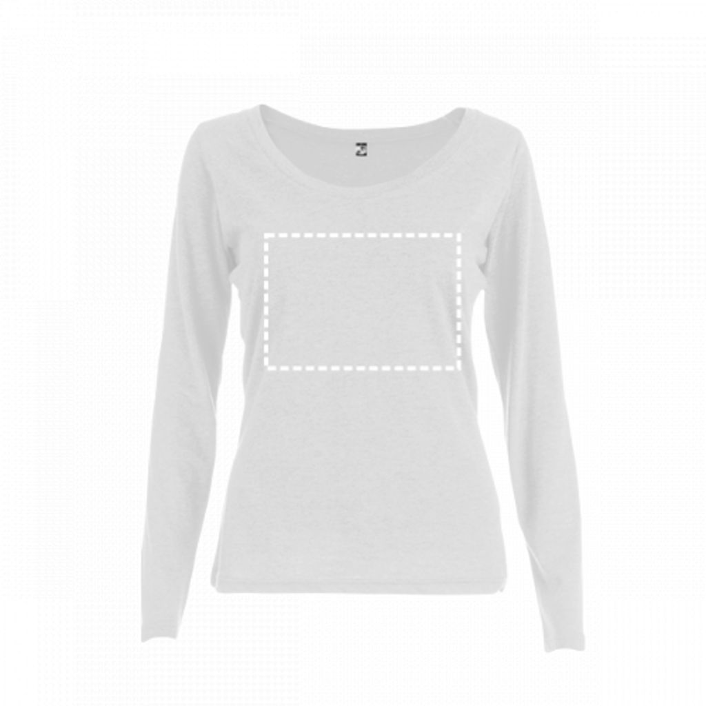 THC BUCHAREST WOMEN WH. Жіноча футболка з довгими рукавами, колір білий розмір L - 30125-106-L- Фото №4 THC BUCHAREST WOMEN WH. Жіноча футболка з довгими рукавами, колір білий розмір L - 30125-106-L- Фото №4