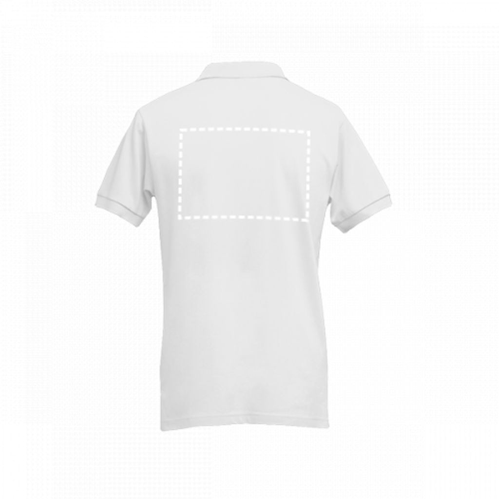 THC ADAM WH. Чоловіче поло, колір білий  розмір XL - 30130-106-XL- Фото №11