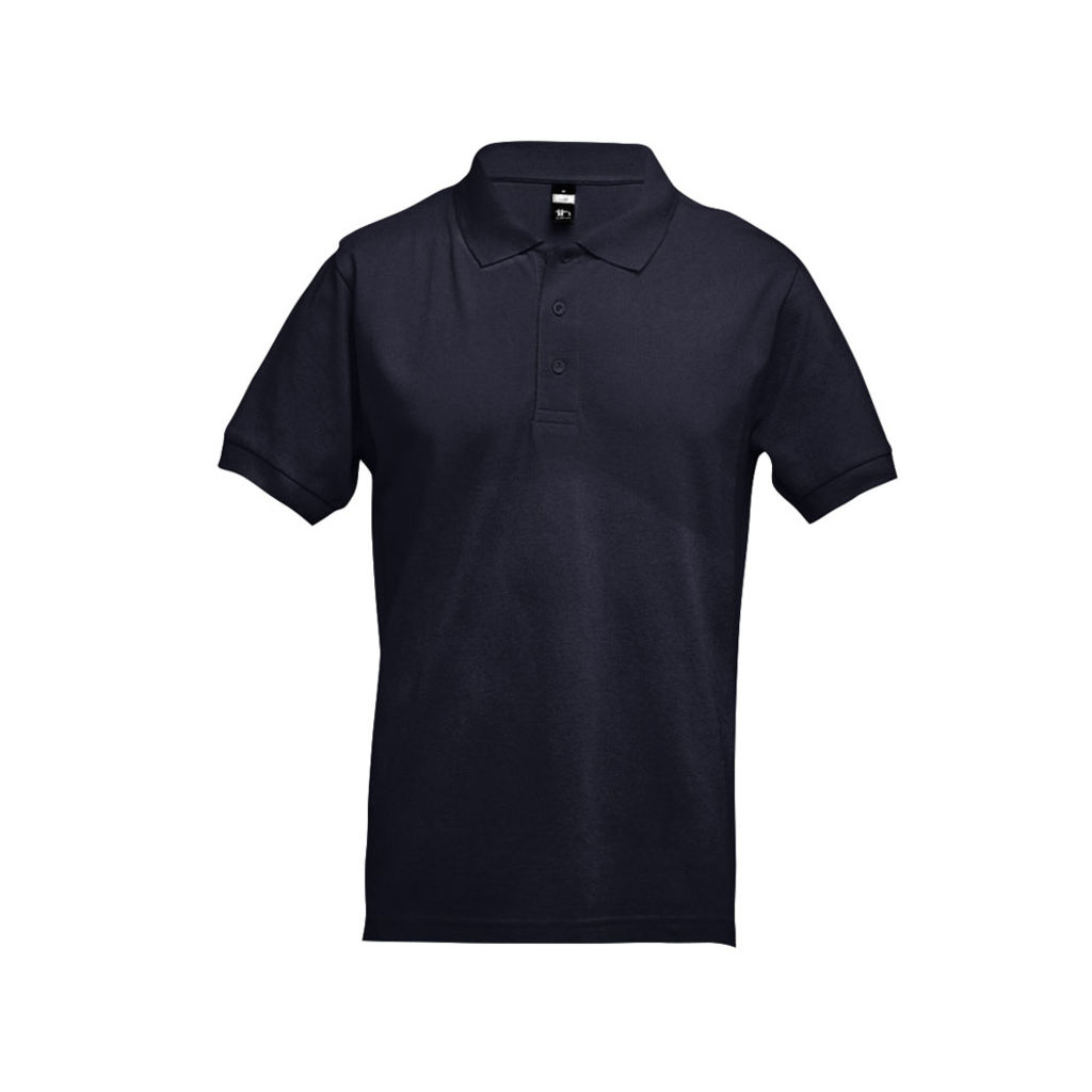 THC ADAM. Чоловіче поло, колір темно-синій  розмір XL - 30131-134-XL- Фото №2