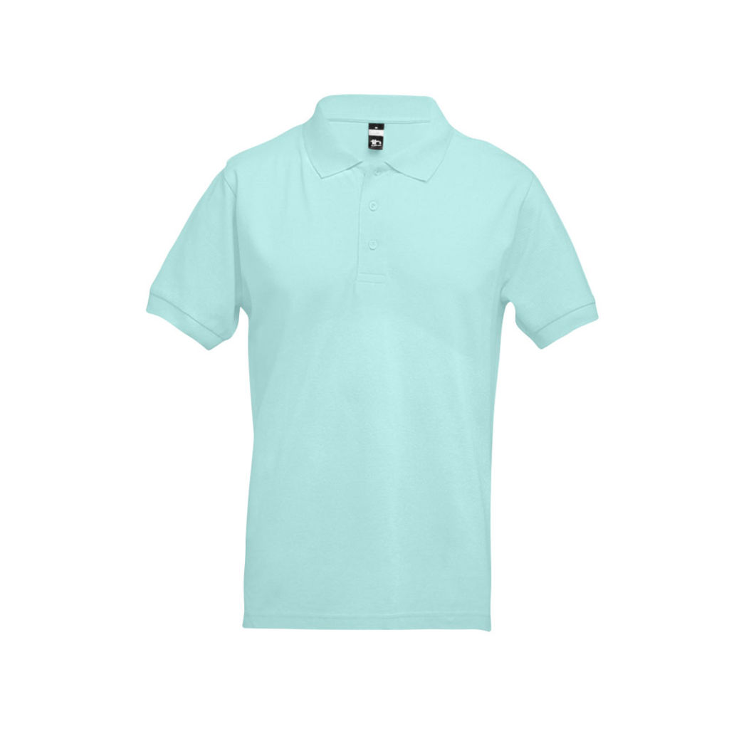 THC ADAM. Men's polo shirt, колір зелена м'ята  розмір 3XL - 30133-189-3XL- Фото №2