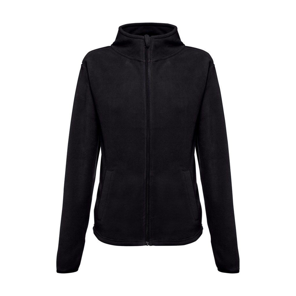 THC HELSINKI WOMEN. Жіноча флісова куртка з блискавкою, колір чорний  розмір XL - 30165-103-XL- Фото №2