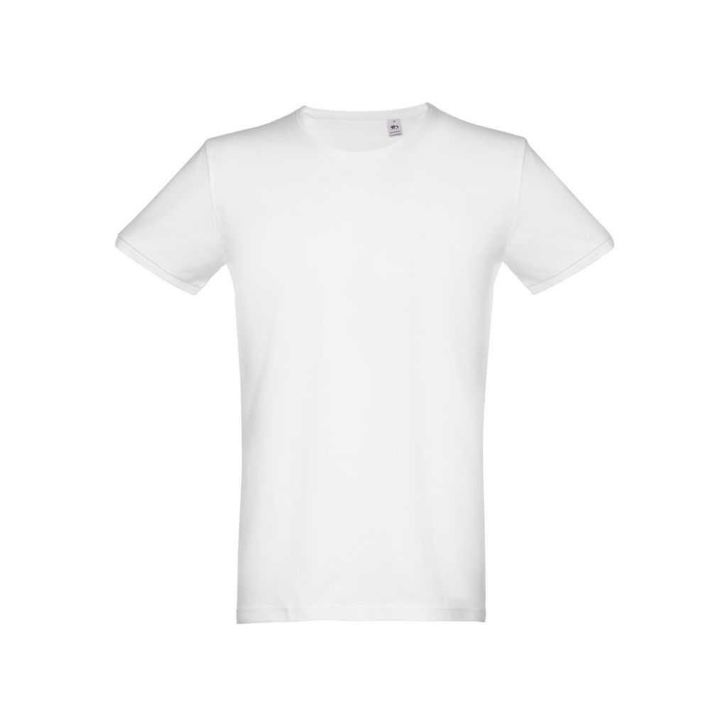 SAN MARINO. Мужская футболка, цвет белый  размер XL - 30185-106-XL- Фото №2