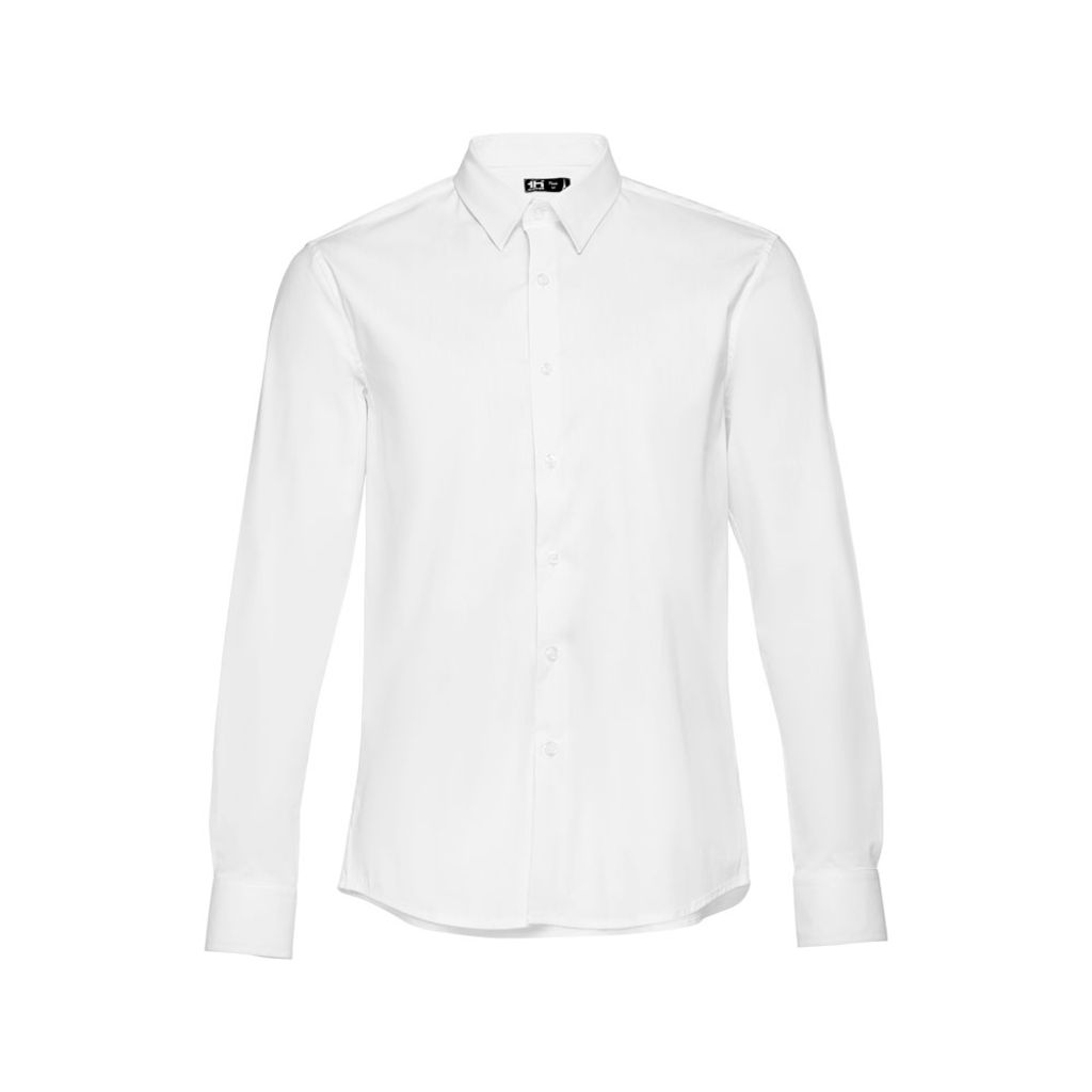 THC PARIS WH. Чоловіча сорочка popeline, колір білий  розмір XXL - 30194-106-XXL- Фото №2