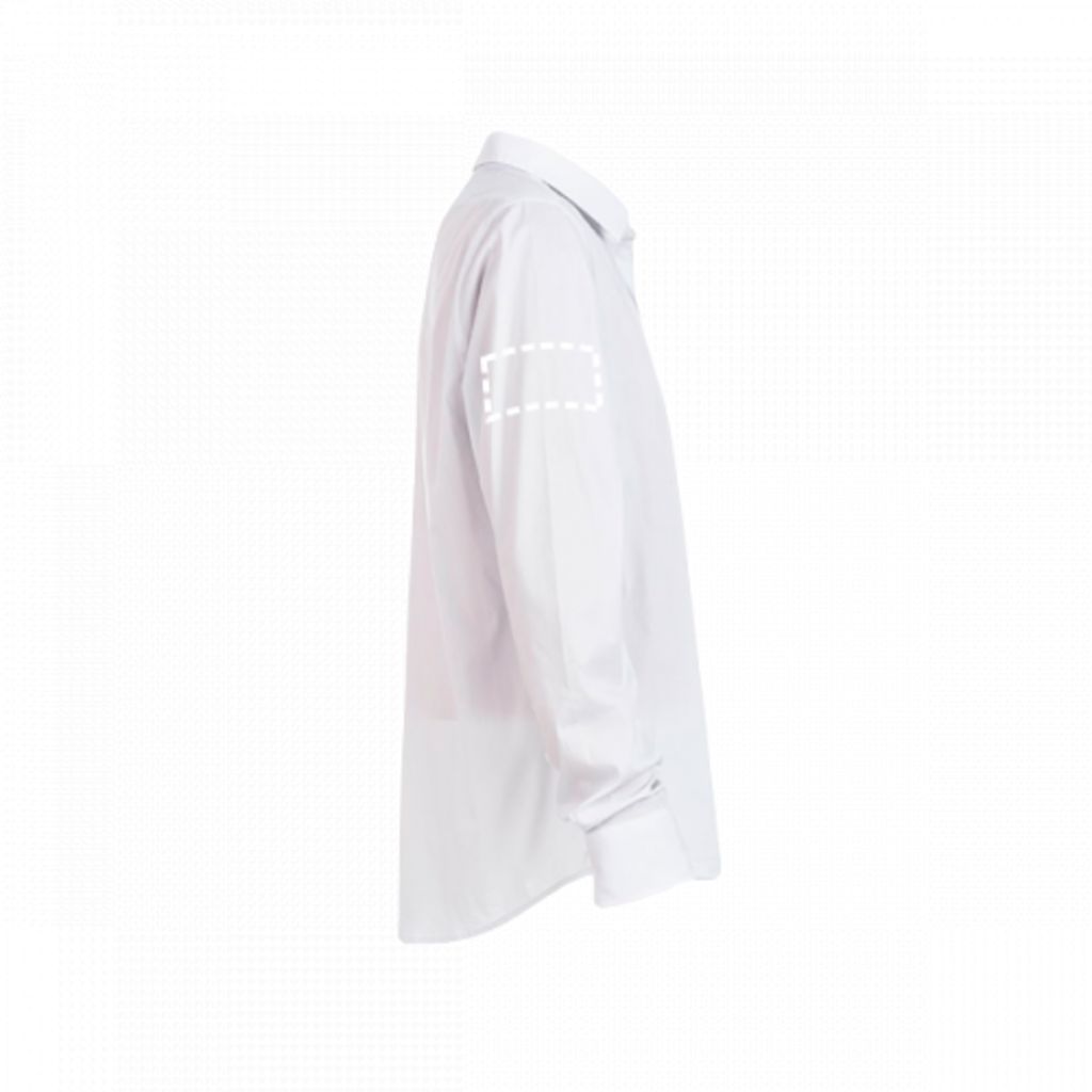 THC PARIS WH. Чоловіча сорочка popeline, колір білий  розмір XXL - 30194-106-XXL- Фото №9