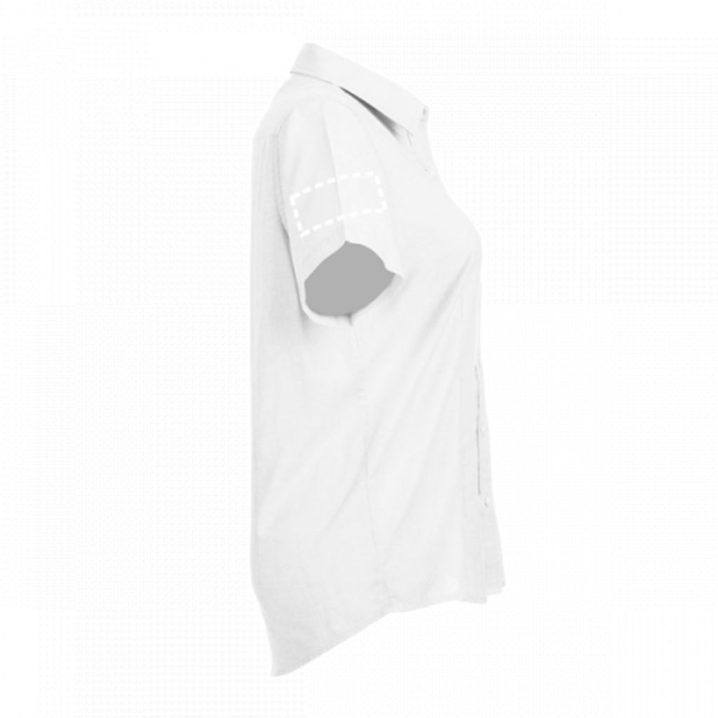 THC LONDON WOMEN WH. Оксфордська сорочка для жінок, колір білий  розмір XL - 30201-106-XL- Фото №9