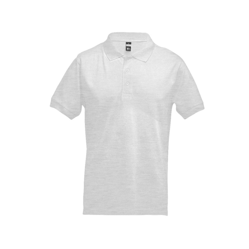 ADAM. Чоловіче поло, колір матовий білий  розмір L - 30131-196-L- Фото №2