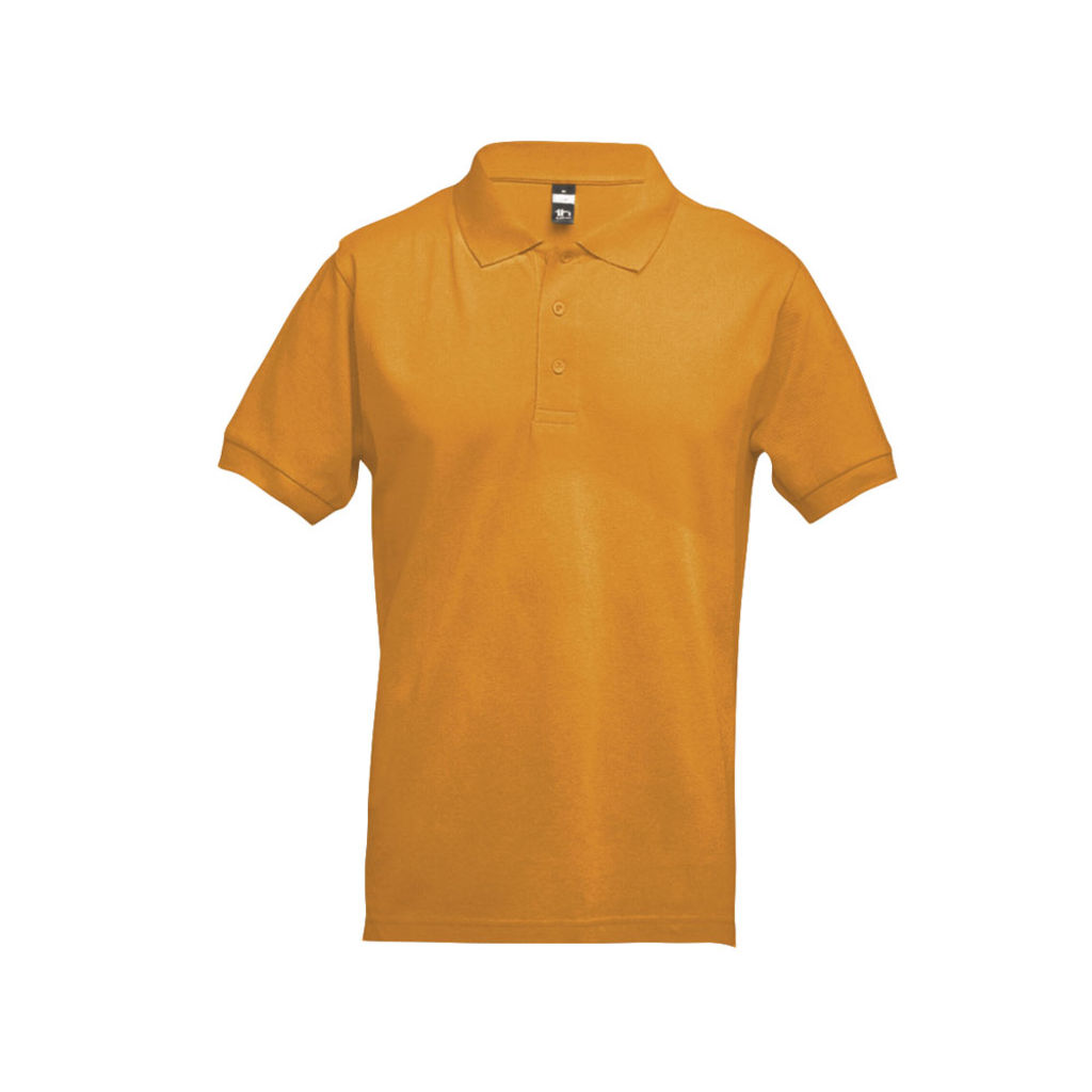 ADAM. Чоловіче поло, колір гірчичний  розмір XL - 30131-118-XL- Фото №2