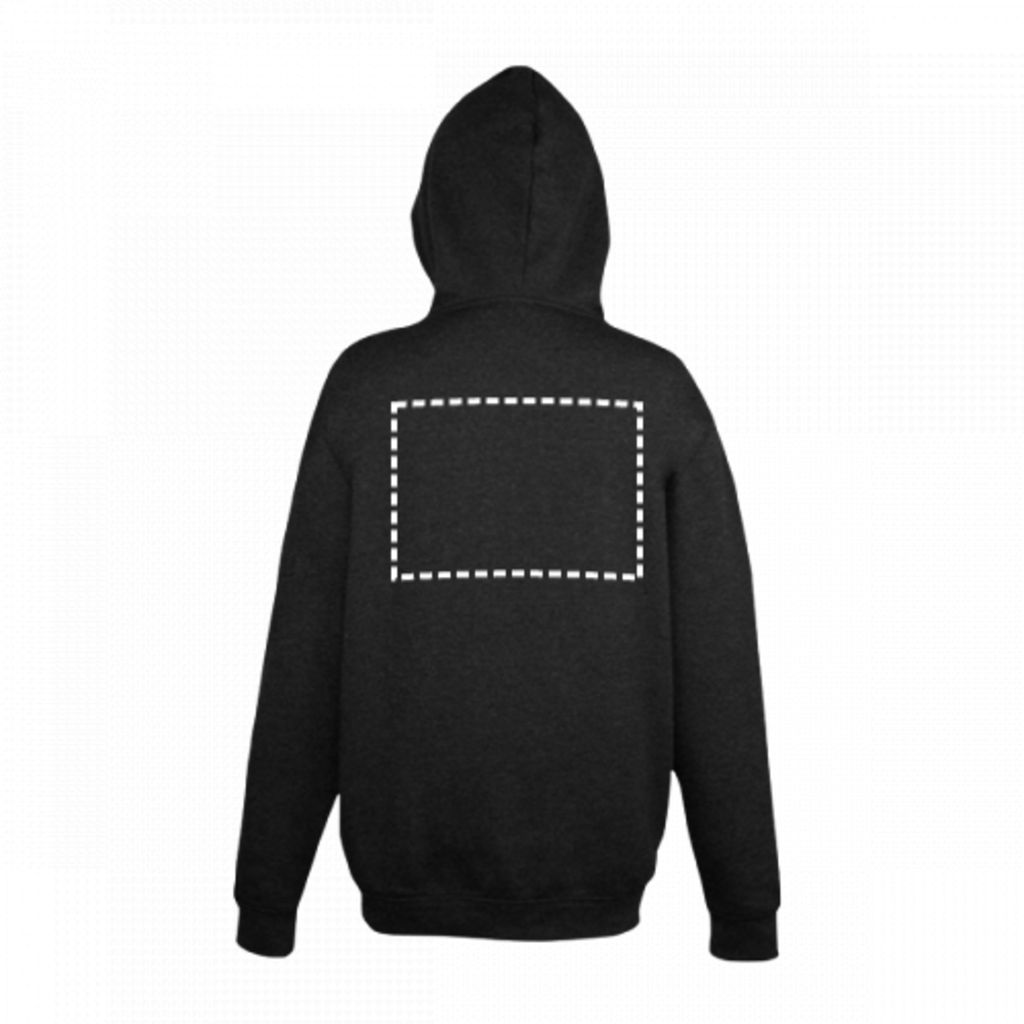 AMSTERDAM. Чоловіча толстовка з блискавкою та капюшоном, колір синій розмір M - 30161-134-M- Фото №8 AMSTERDAM. Чоловіча толстовка з блискавкою та капюшоном, колір синій розмір M - 30161-134-M- Фото №8