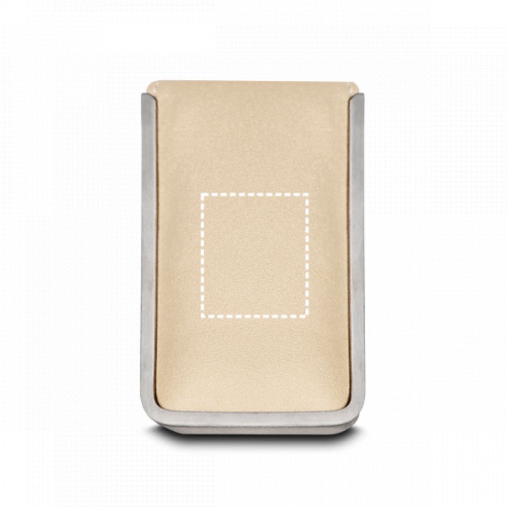 Набор для маникюра из шести предметов из нержавеющей стали, цвет золотой - 92198-137- Фото №3