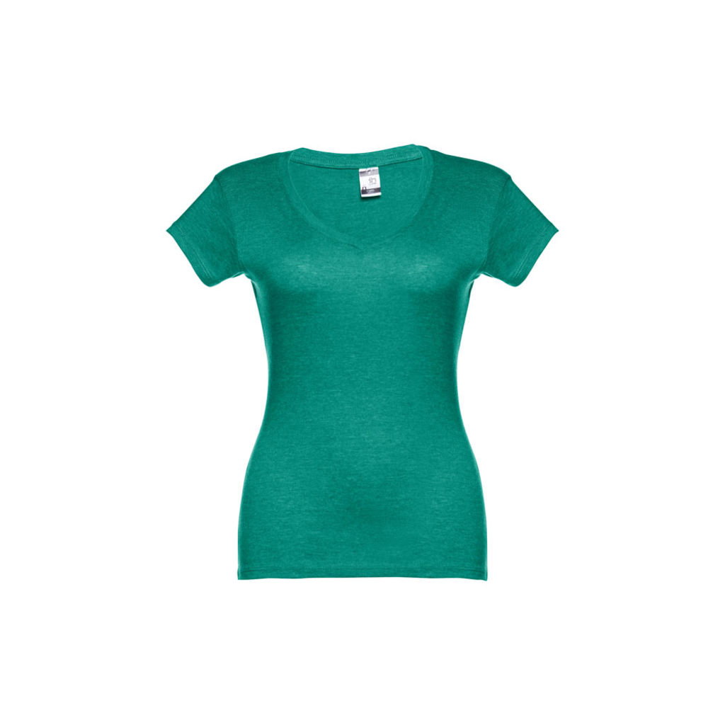 ATHENS WOMEN. Женская футболка, цвет матовый зеленый  размер XXL