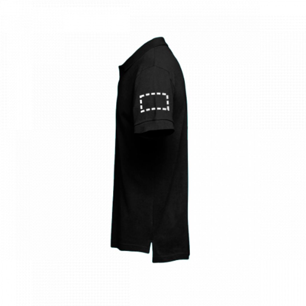 ADAM. чоловіче поло, колір чорний  розмір 3XL - 30133-103-3XL- Фото №5