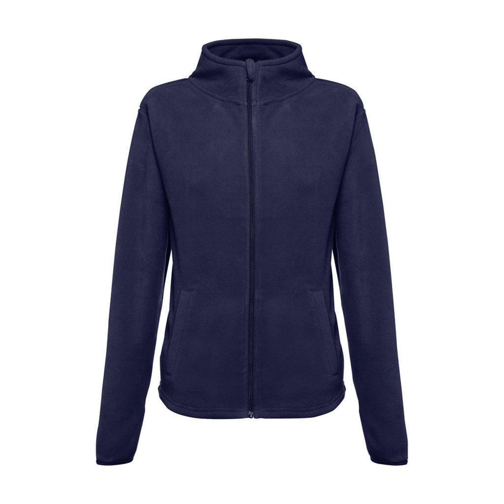 HELSINKI WOMEN. Женская флисовая куртка с молнией, цвет темно-синий  размер XL