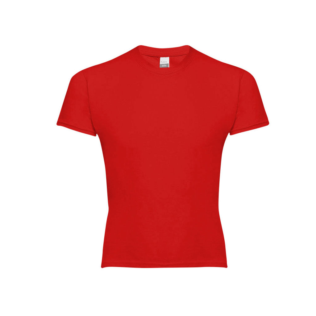 QUITO. Детская футболка унисекс, цвет красный  размер 10