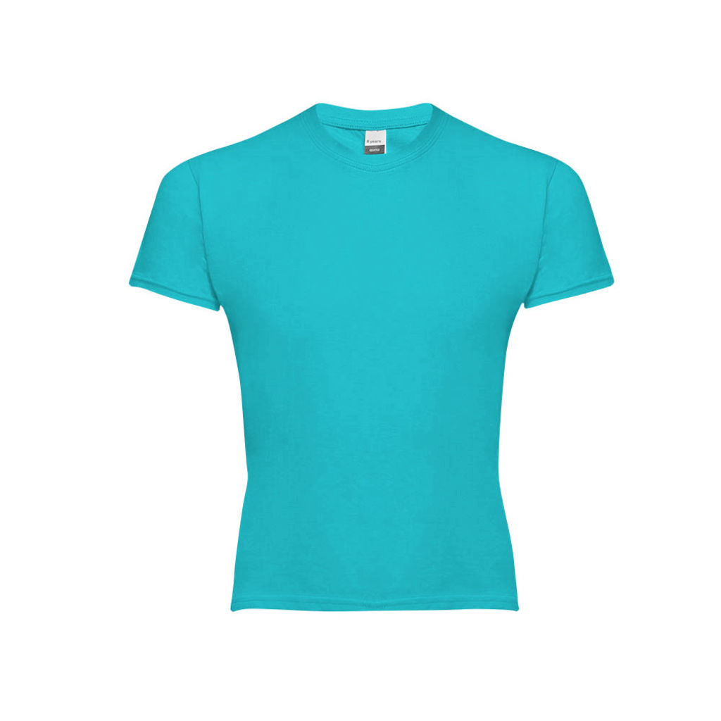 QUITO. Детская футболка унисекс, цвет бирюзовый  размер 8