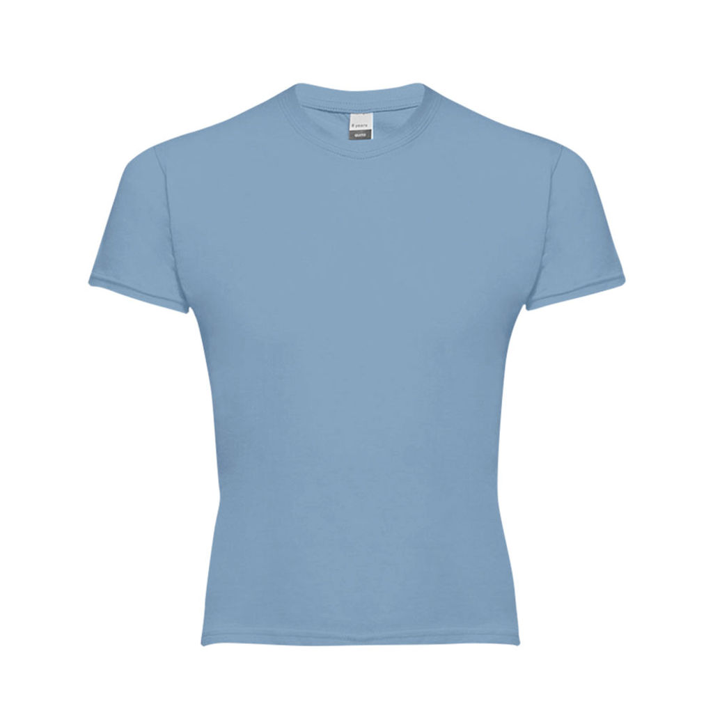 QUITO. Детская футболка унисекс, цвет пастельно-голубой  размер 10