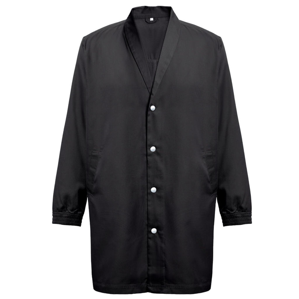 MINSK. Рабочий халат унисекс, цвет черный  размер XL