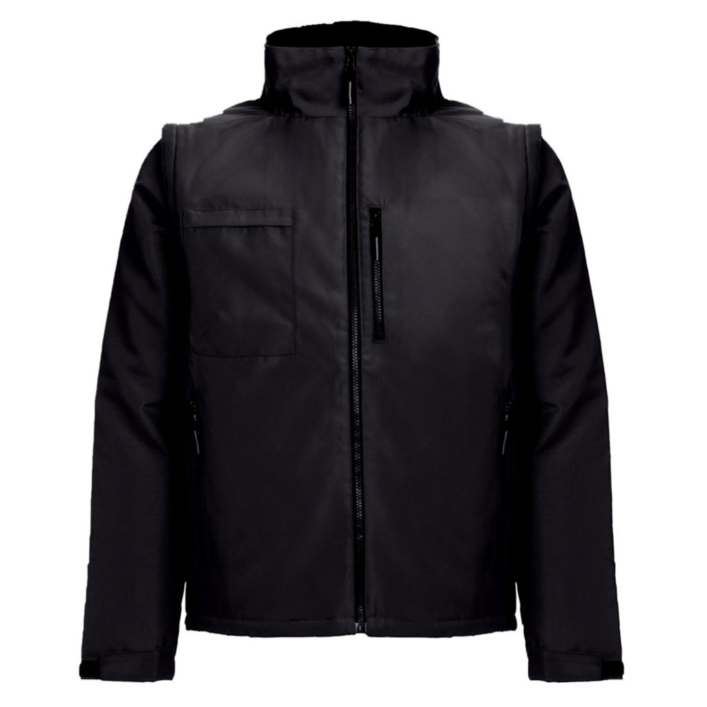 ASTANA. Робоча куртка унісекс утеплена, колір чорний  розмір 3XL