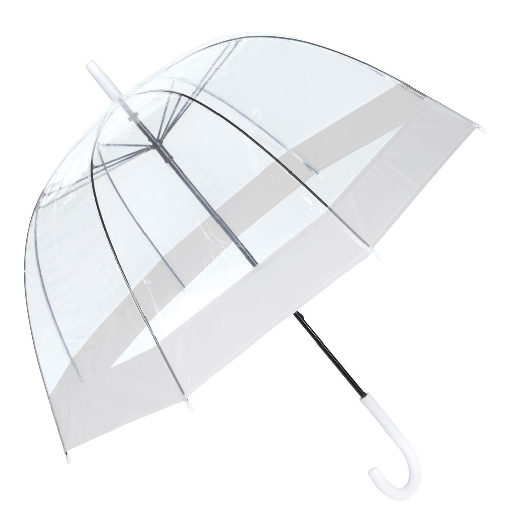 Зонт в форме купола HONEYMOON, цвет белый, прозрачный