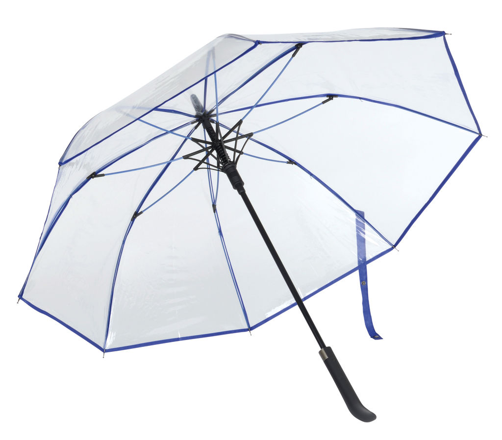 Зонт автоматический VIP, цвет прозрачный, синий