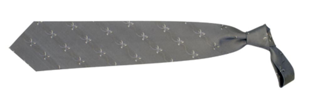 Краватка Tienamic, колір середньо-сірий
