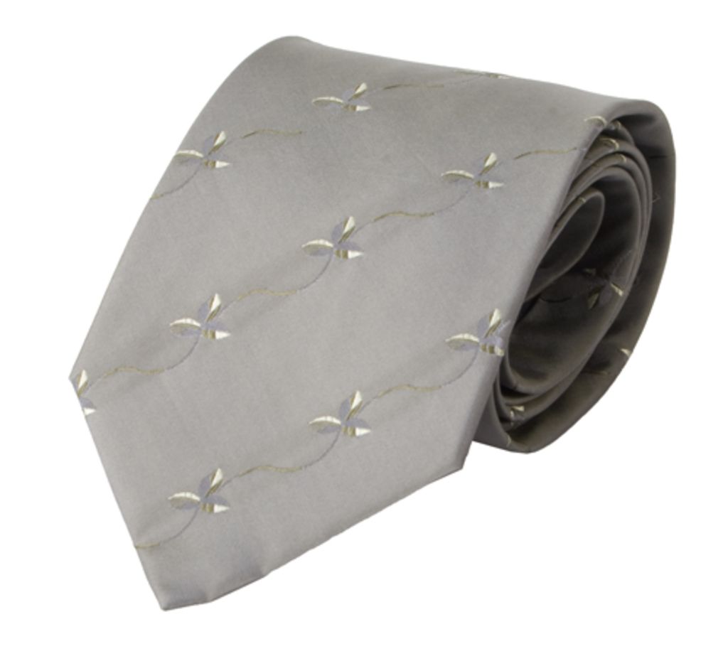 Краватка Tienamic, колір сірий