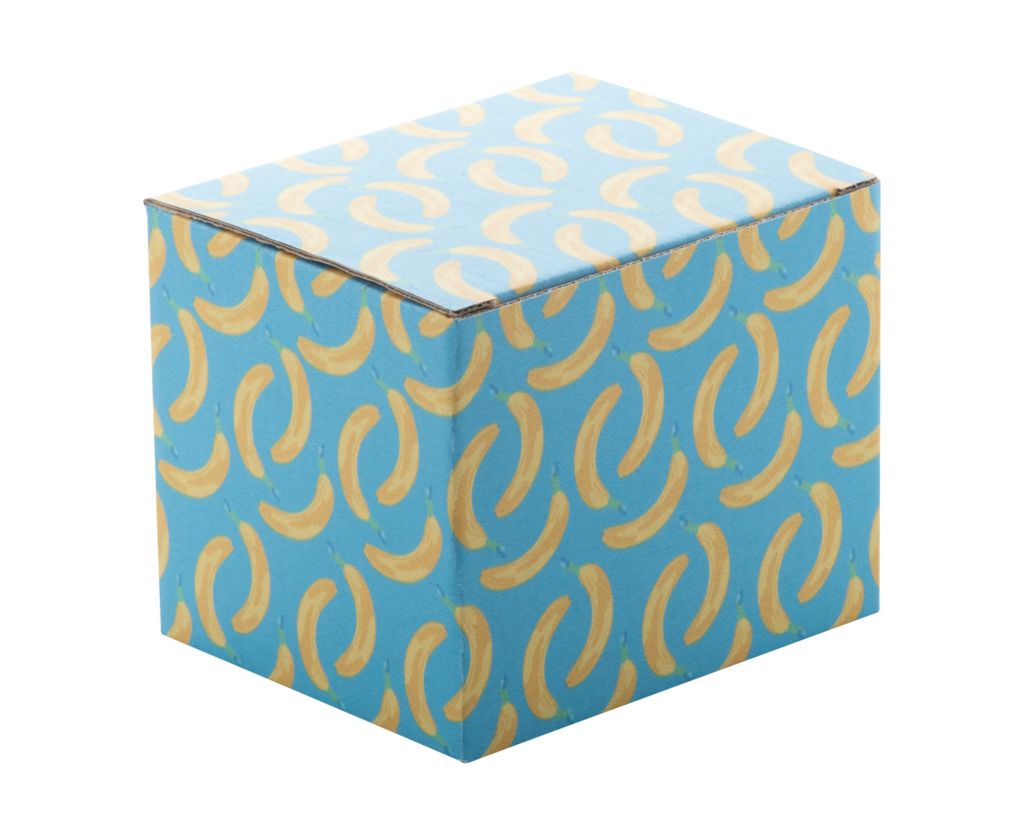 Коробка, изготавливаемая на заказ, CreaBox Mug P, цвет белый