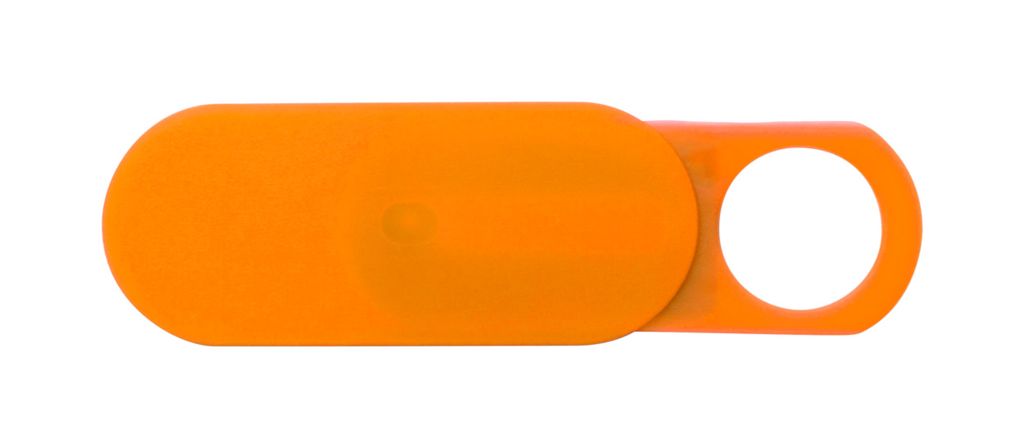 Блокиратор веб-камеры Nambus, цвет оранжевый