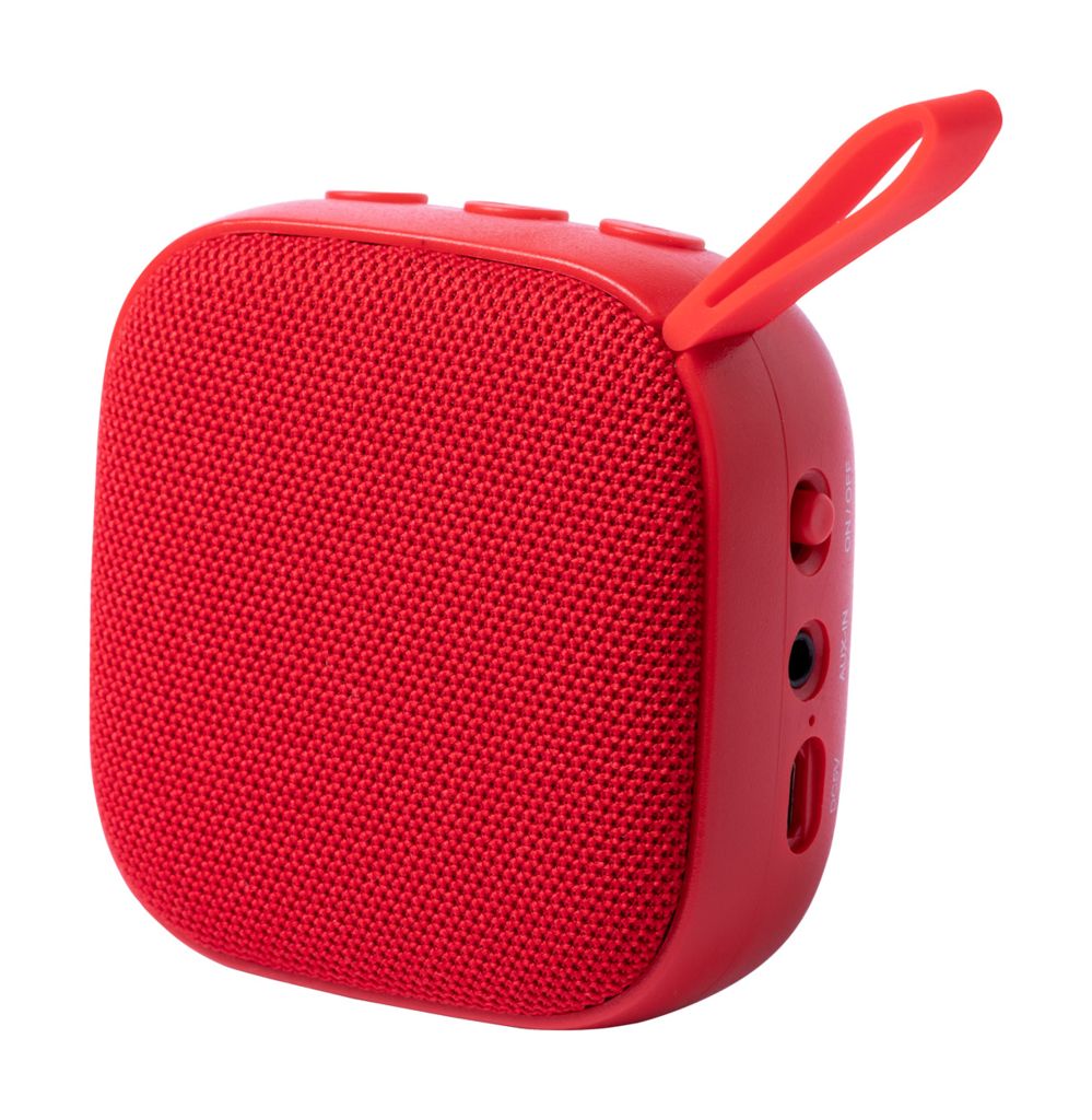 Динамик с Bluetooth  Baran, цвет красный
