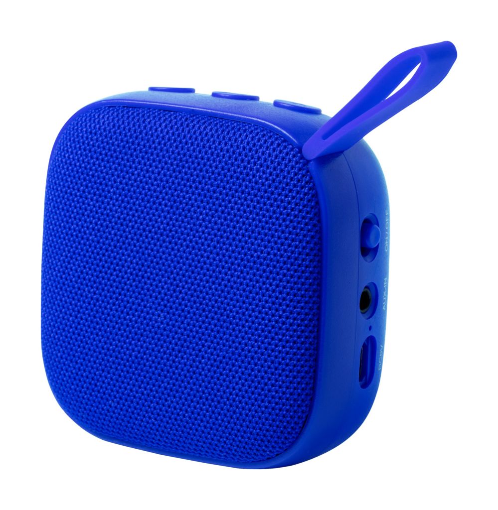 Динамик с Bluetooth  Baran, цвет синий