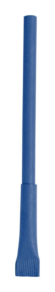 Ручка шариковая из переработанной бумаги Valvek, цвет синий
