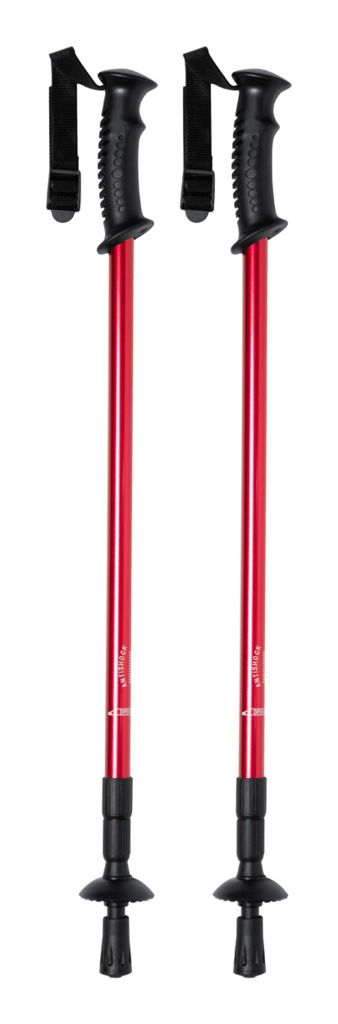 Тростина для скандинавської ходьби Brulen, колір червоний