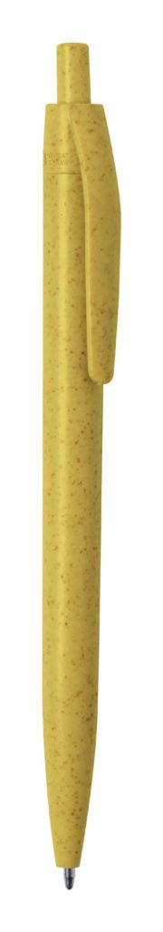 Ручка шариковая Wipper, цвет желтый