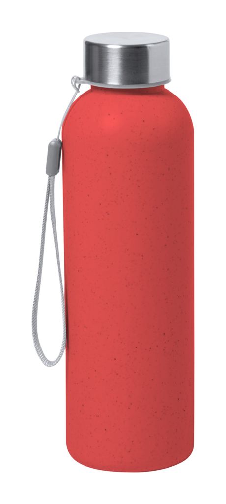 Пляшка спортивна Dolken, колір червоний