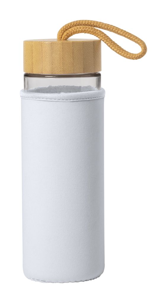 Пляшка спортивна Lurok, колір білий