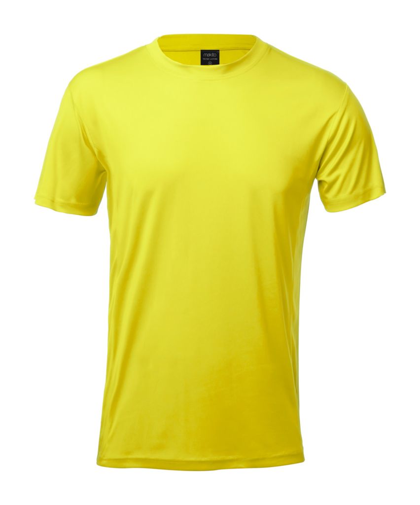 Футболка спортивная Tecnic Layom, цвет желтый  размер XXL