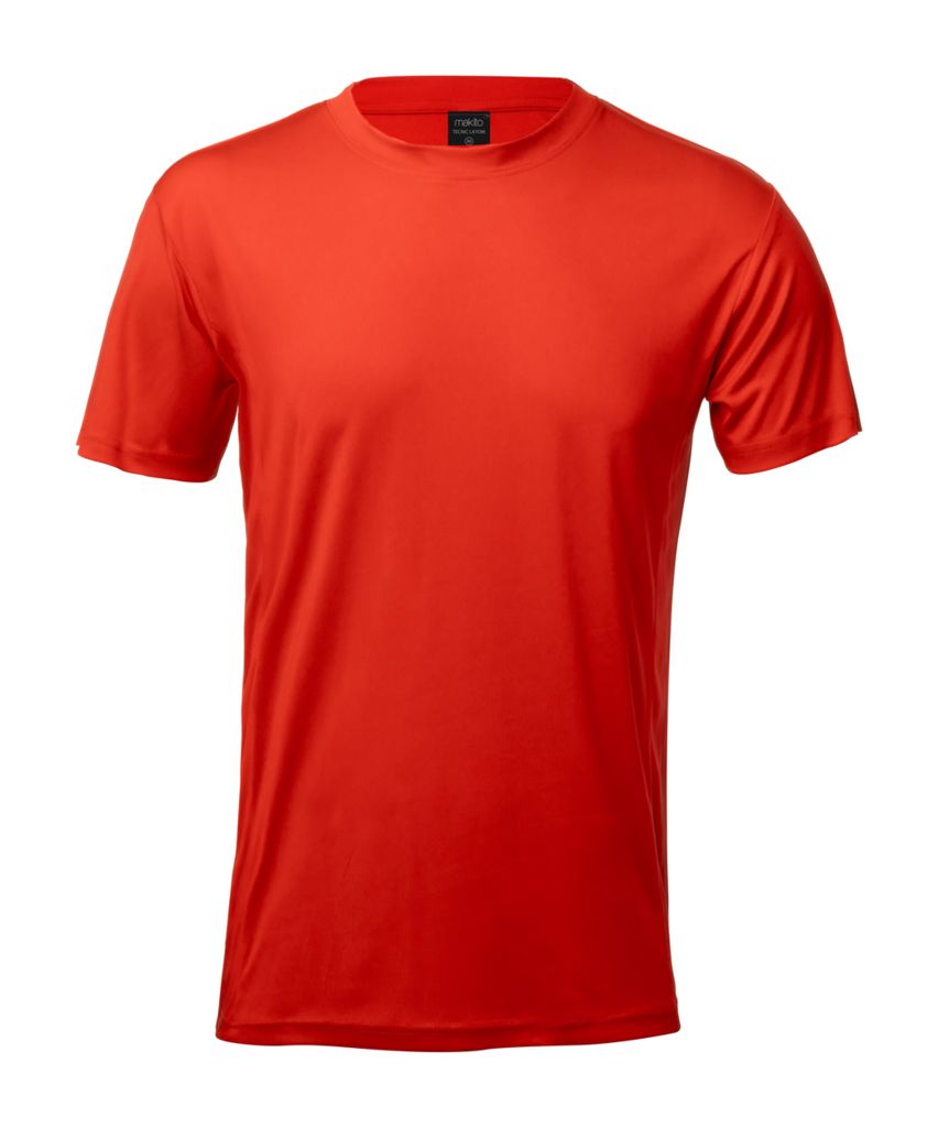 Футболка спортивная Tecnic Layom, цвет красный  размер S
