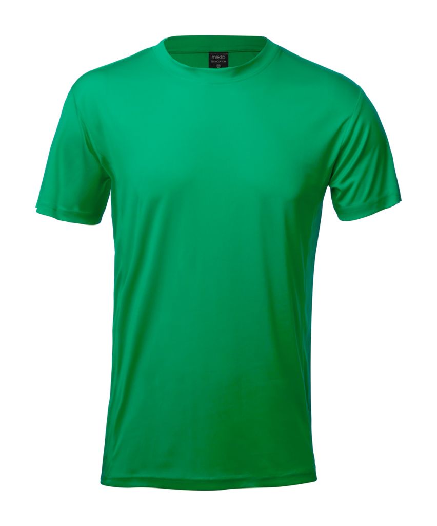 Футболка спортивная Tecnic Layom, цвет зеленый  размер S