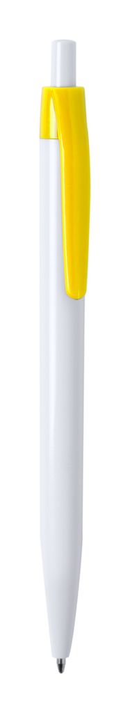 Ручка шариковая Kific, цвет желтый