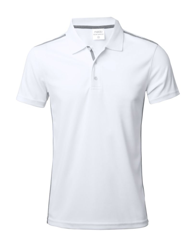 Рубашка поло спортивная Tecnic Barclex, цвет белый  размер L