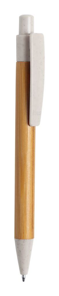 Ручка шариковая  бамбуковая  Сидор, цвет бежевый