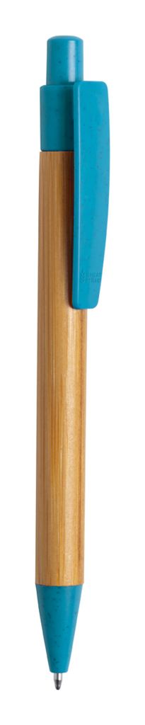 Ручка шариковая бамбуковая Sydor, цвет синий