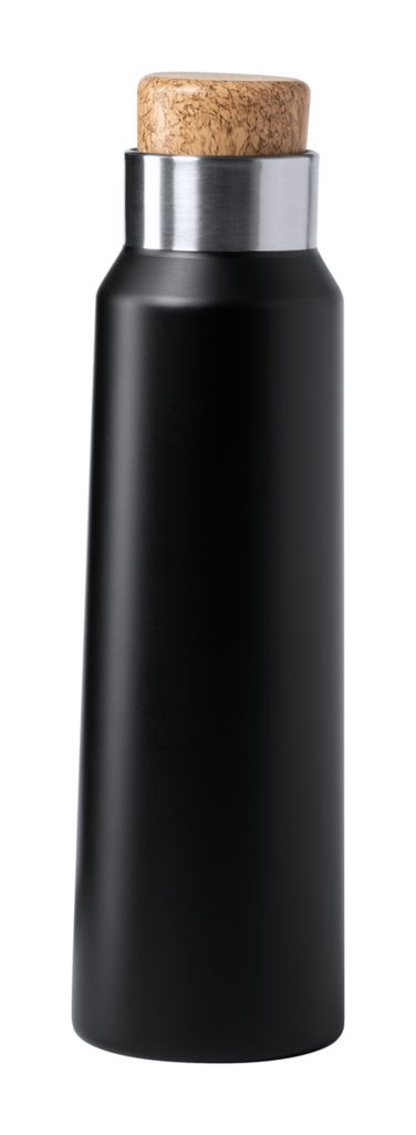 Пляшка спортивна Anukin, колір чорний
