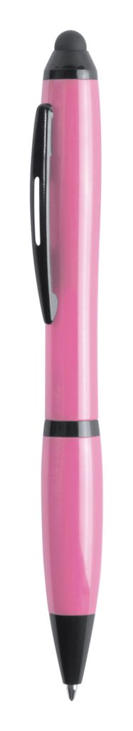 Ручка-стилус шариковая  Lombys, цвет розовый