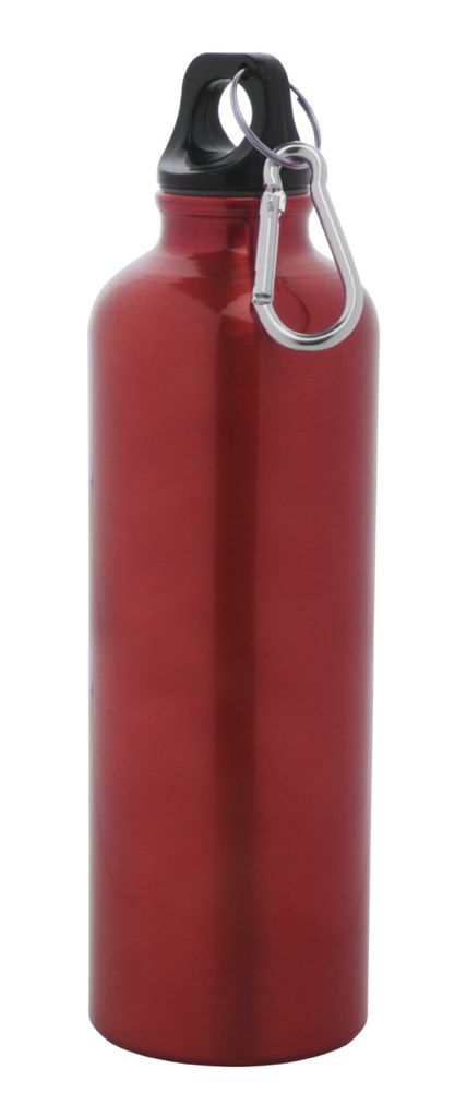 Пляшка спортивна Mento , колір червоний